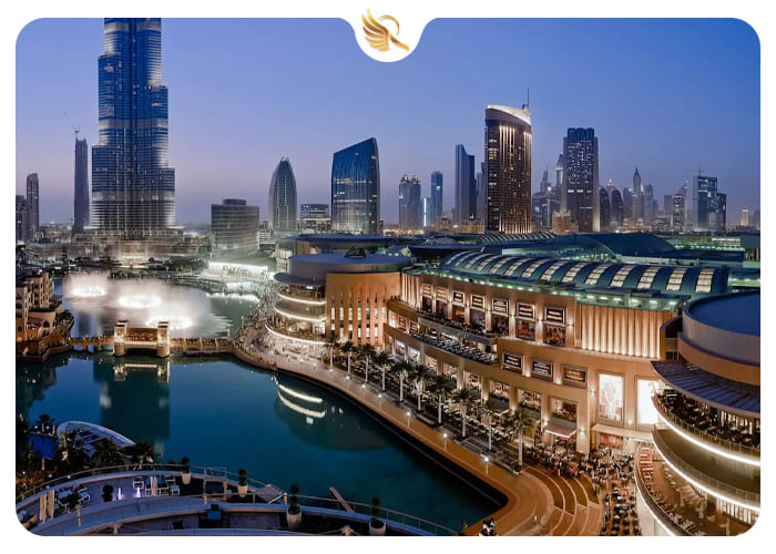 دبی مال یکی از بزرگترین مرکز خرید امارات